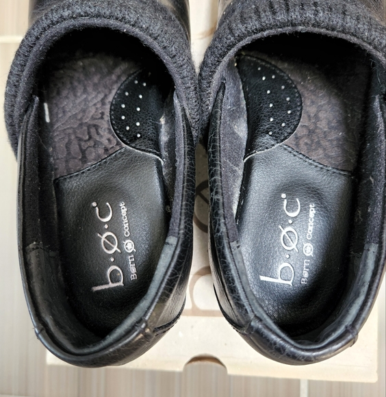 B.O.C. DAPHNIS Clog - BLACK SIZE 6 - Picture 4 of 10